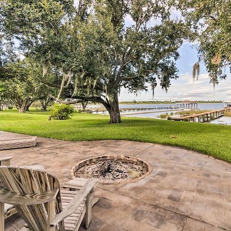 Waterfront Lake Placid Home With Dock And Fire Pit Экстерьер фото