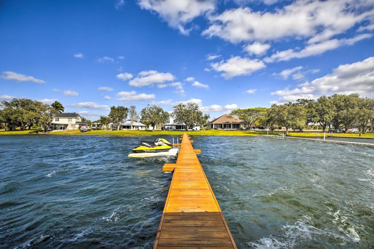 Waterfront Lake Placid Home With Dock And Fire Pit Экстерьер фото