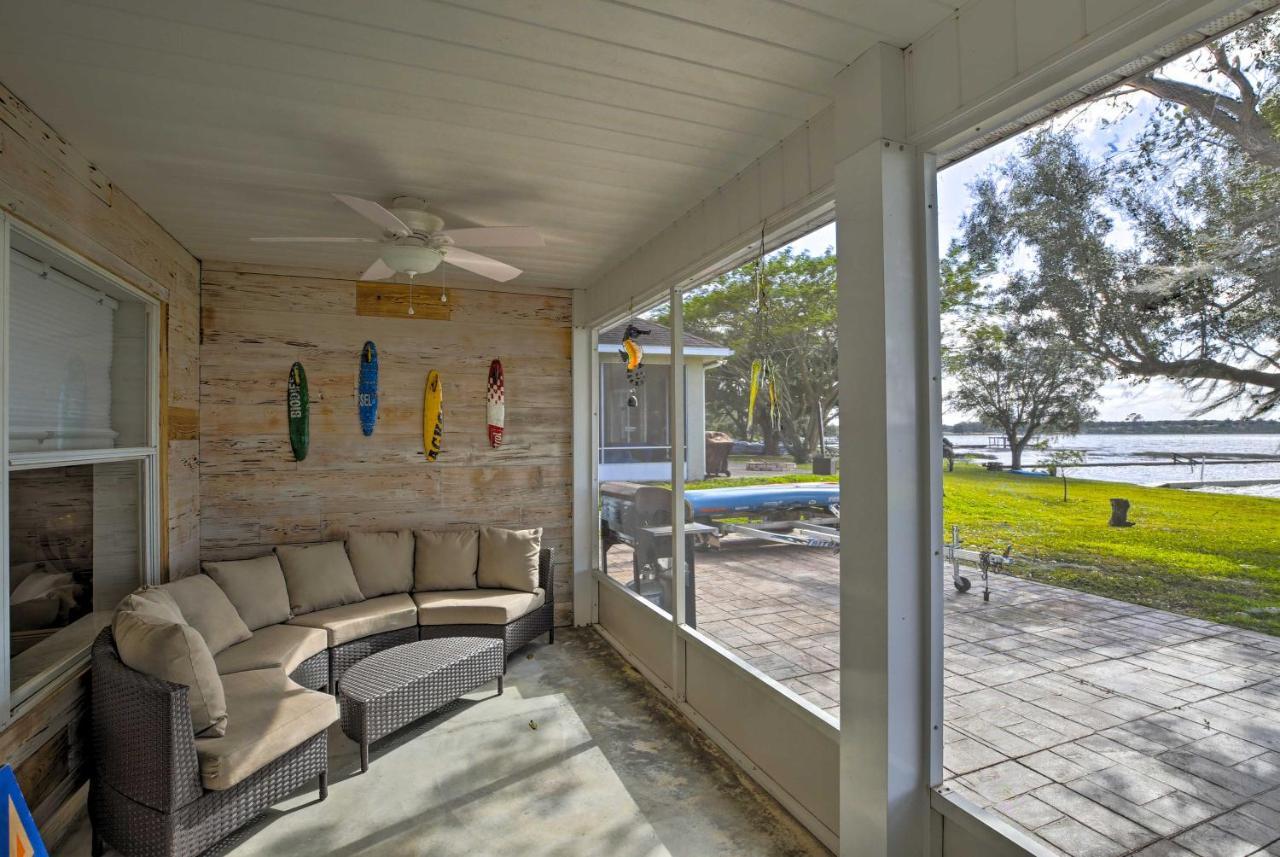 Waterfront Lake Placid Home With Dock And Fire Pit Экстерьер фото