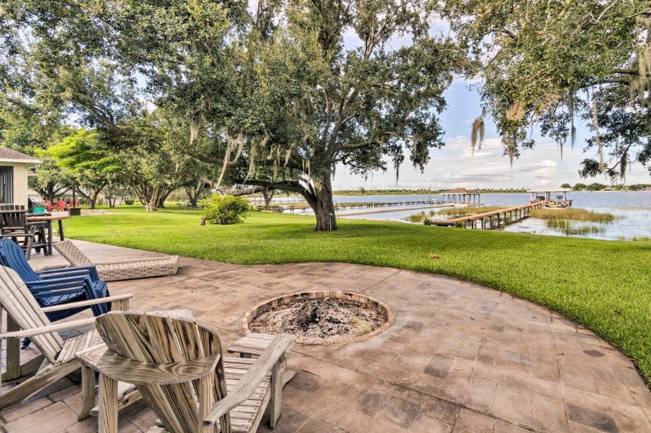 Waterfront Lake Placid Home With Dock And Fire Pit Экстерьер фото
